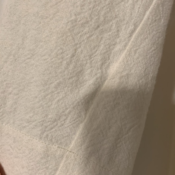 NWOT Morgane Le Fay textured linen ruffle coat - Picture 3 of 9